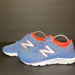 New Balance Blue and Orange Sneakers